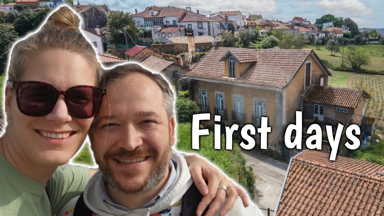 Our first 72 hours on the Portugal Homestead