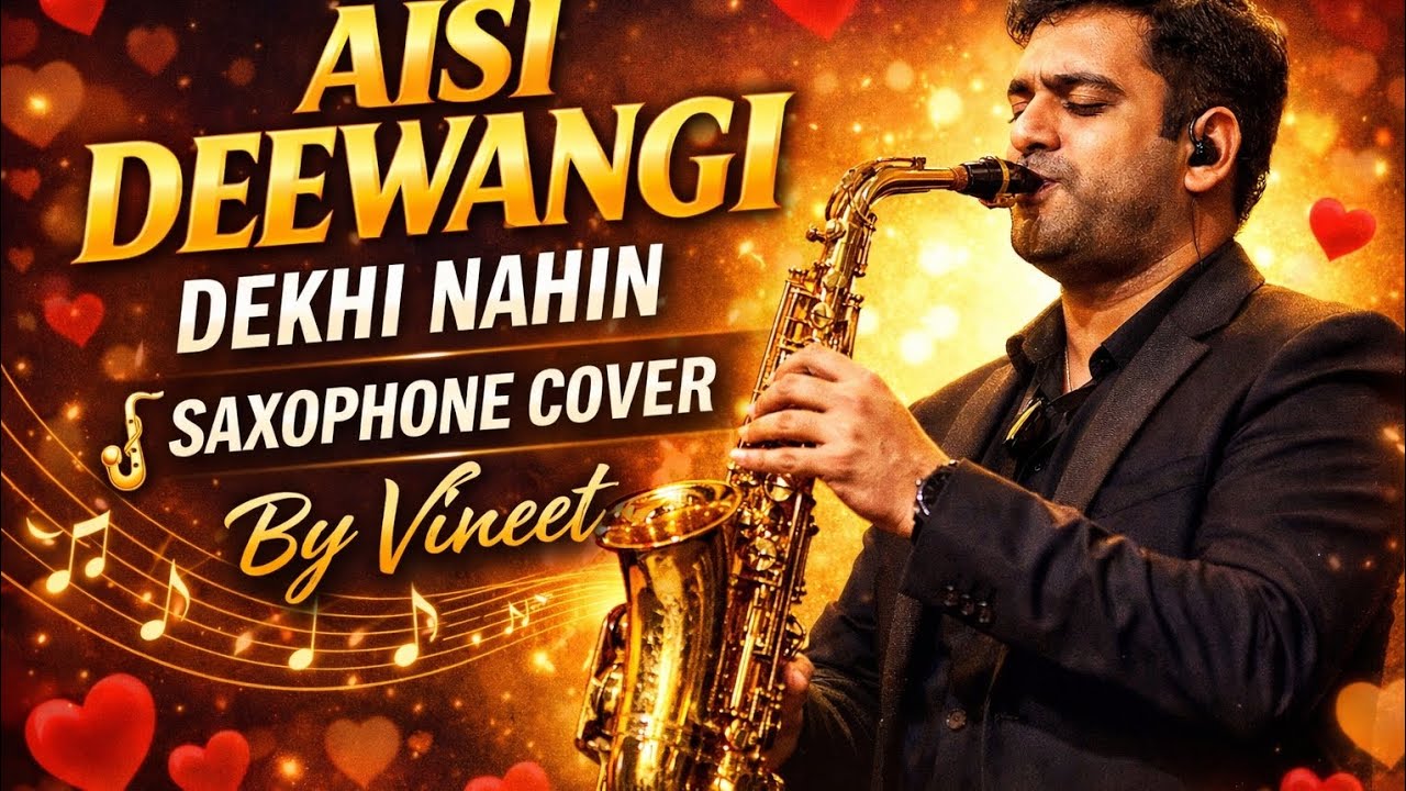 Aisi Deewangi | Saxophone Instrumental Cover 🎷 | Romantic Bollywood Melody | by Vineet 