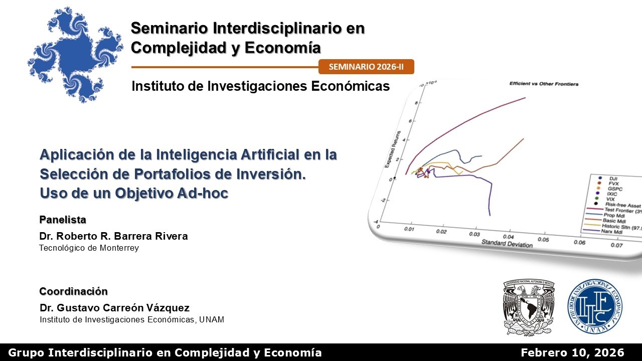 GICE Seminario 2026-II. Aplicación de la IA en la Selección de Portafolios de Inversión