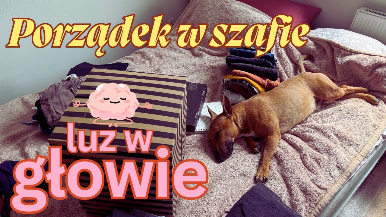 Porządek w szafie, porządek w głowie. Moje tipy na zluzowanie mentalnej kaczki 🧠🦆👌🏻