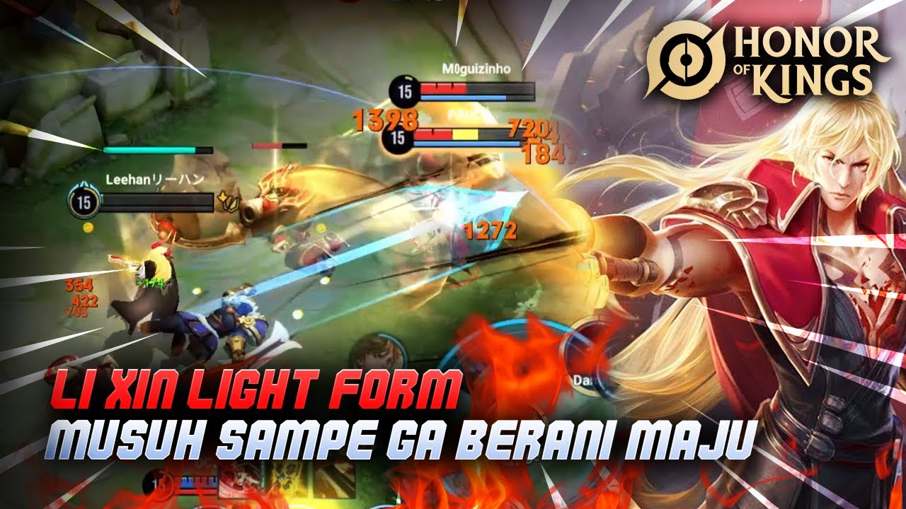 Cara Main Li Xin Kuning! DOMINATION FORM! Late Game Damagenya NGERI BANGET! - Honor Of Kings Global