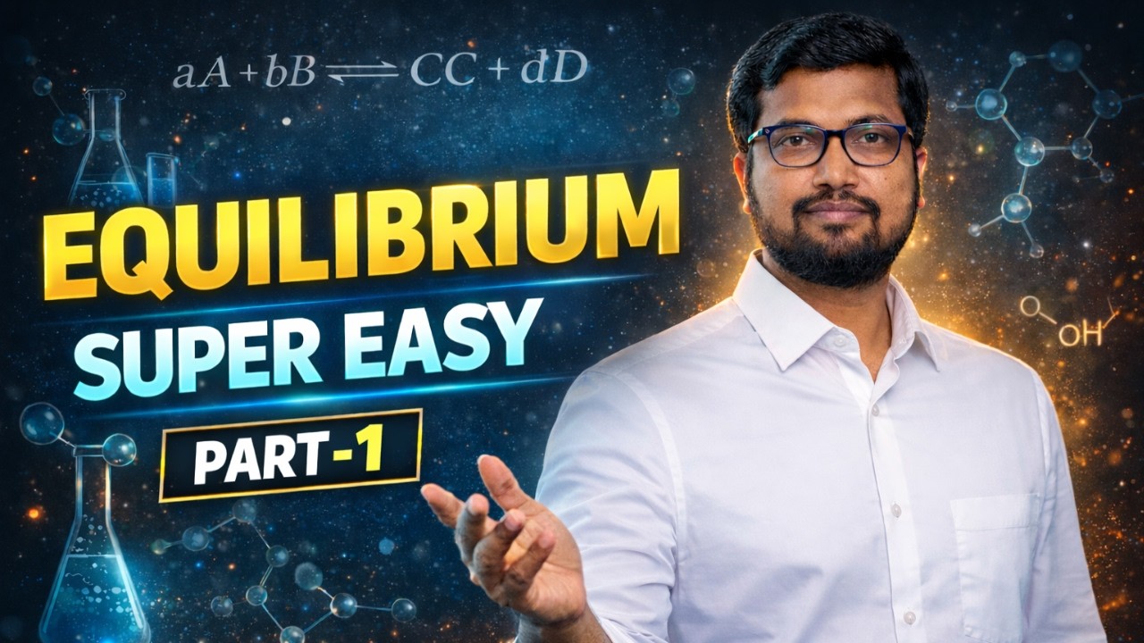 Equilibrium Explained Clearly | JN Sir | JN Chemistry
