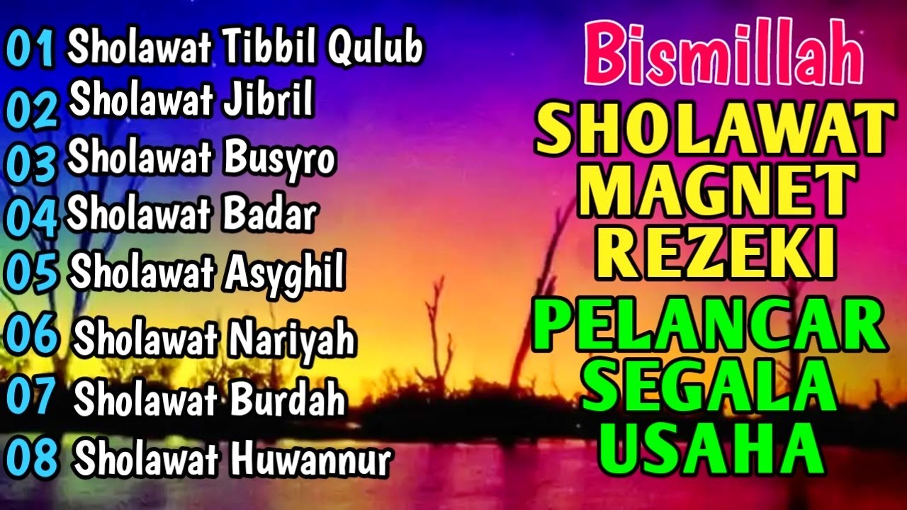 SHOLAWAT VIRAL PENGANTAR TIDUR 2026 | JIBRIL BURDAH BADAR NARIYAH TIBBIL QULUB