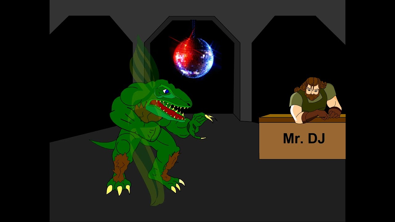 Dancing Frogzilla