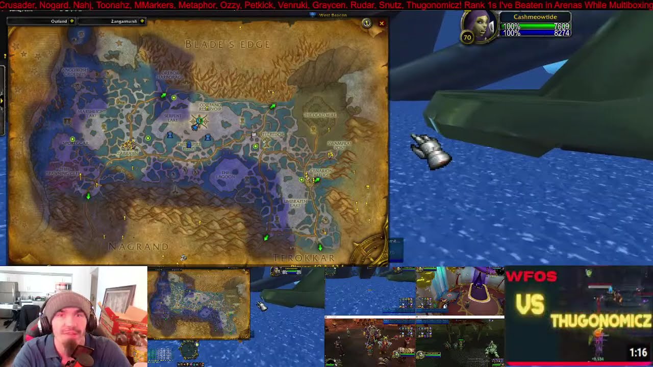GOLD FARMING/TUTORIALS/5V5 ARENAS MANUALLY MULTIBOXING 5 ELEMENTAL SHAMANS | TBC!