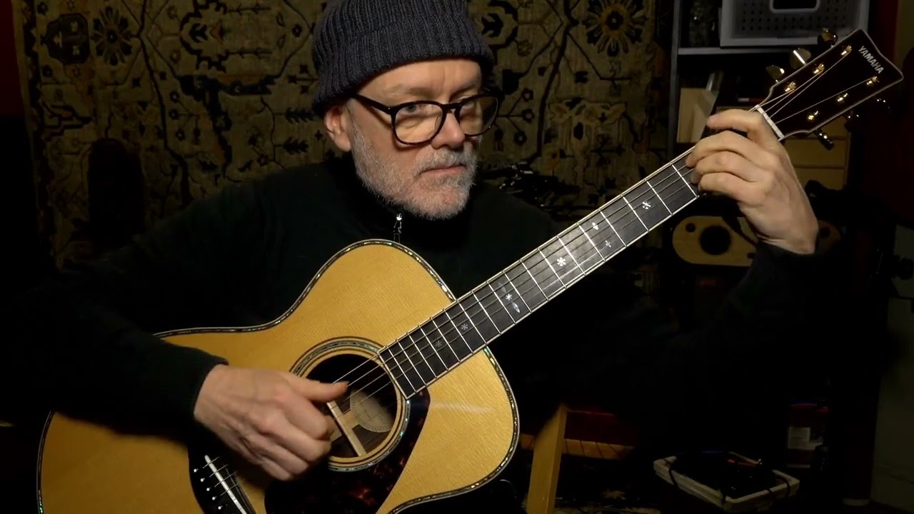 Yamaha LS36 guitar day 3 w/ John Pearse #570C PB strings