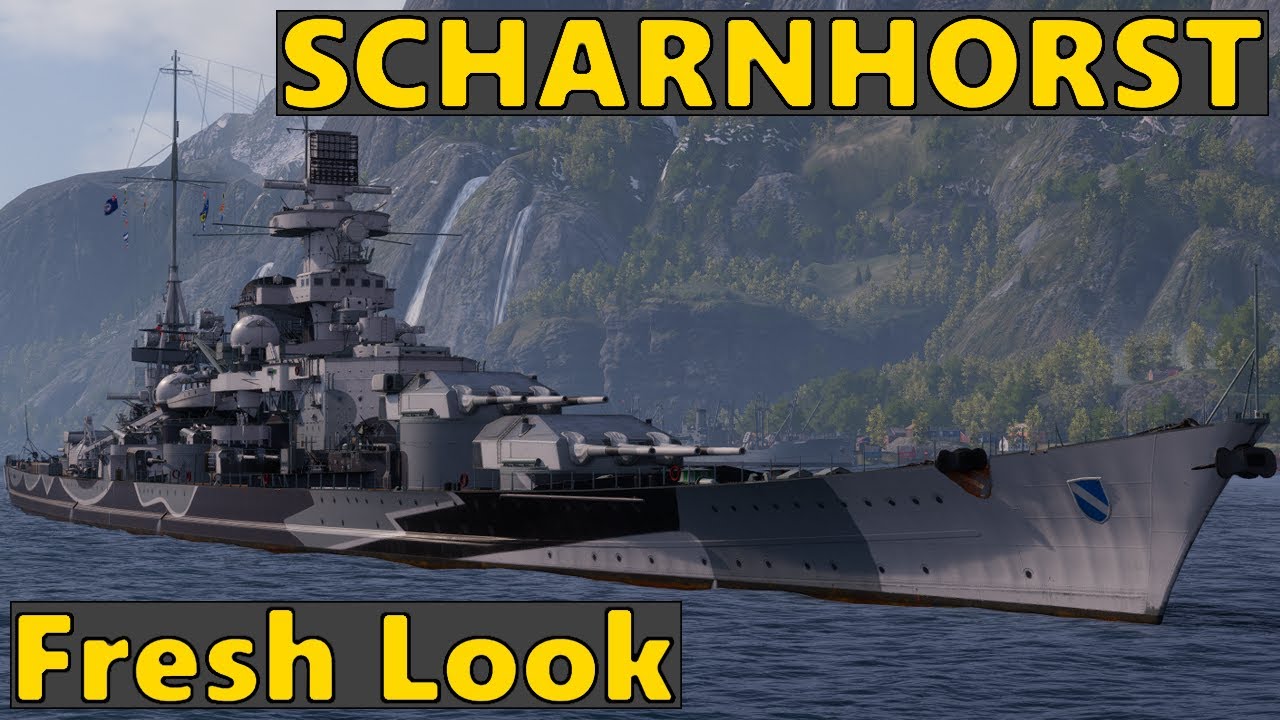 Scharnhorst - German Battleship | World of Warships