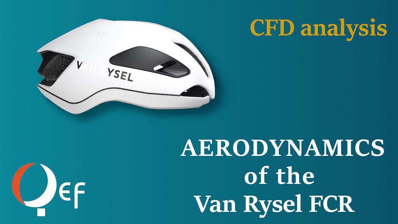 CFD Analysis of the Van Rysel FCR Aero Helmet