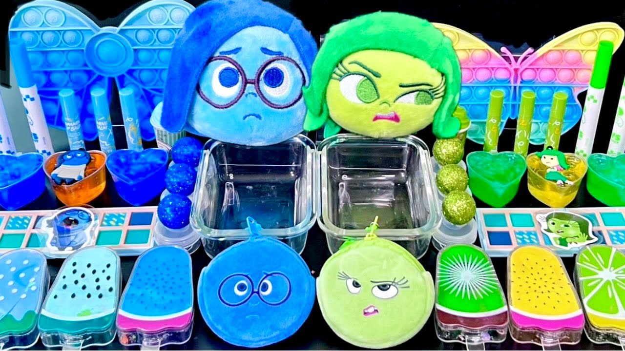 [ASMR] My BEST Insideout Series Slime Videos Collection 1Hour 40mins. Satisfying Slime (511)