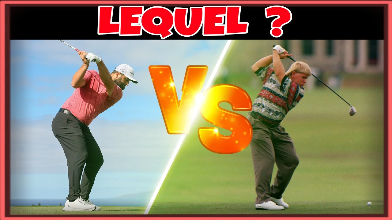 La Montée Au Golf: BACKSWING LONG ou BACKSWING COURT ? (ELAN ARRIERE)