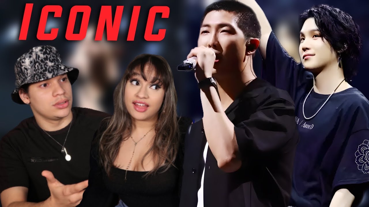 Waleska & Efra react to BTS at Suga concert ft RM Performance (unreleased song!) & J-hope, Jin
