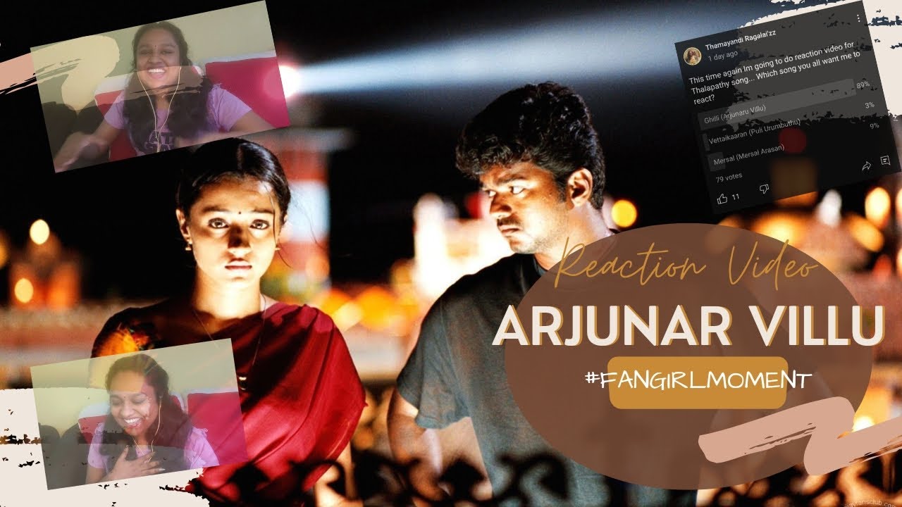 Arjunar Villu Video Song HD 4K | Ghilli Tamil Song | Reaction Video