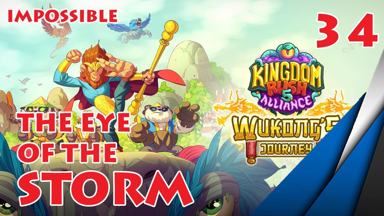 Kingdom Rush 5: Alliance - 34. The Eye of the Storm - Impossible - 3 Stars (PC) - Wukong Journey DLC