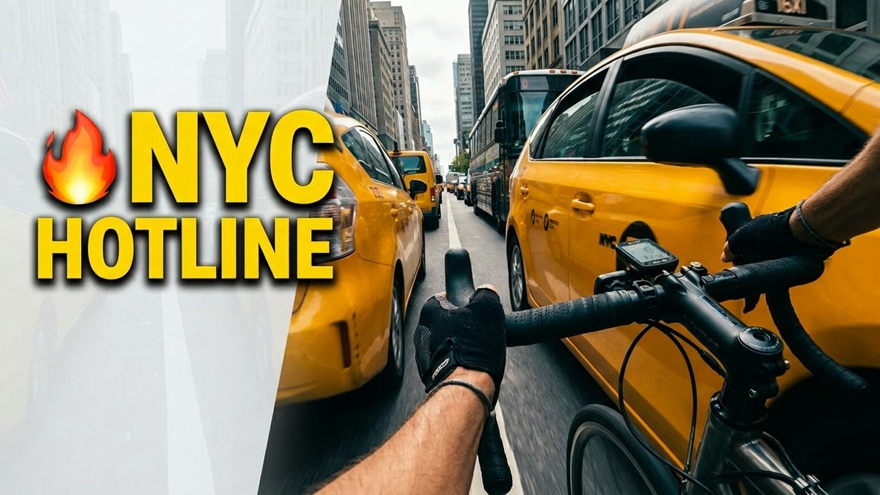 Manhattan's Most Dangerous Bike Commute | 🔥The First Hotline