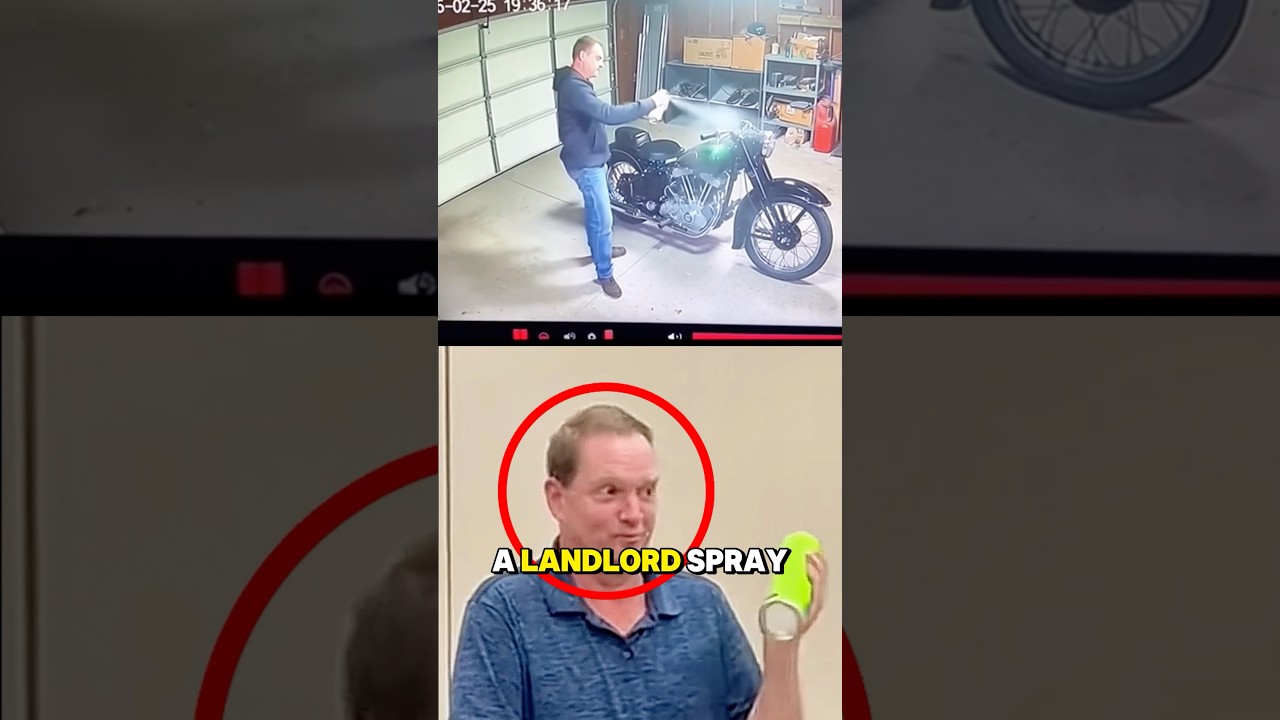 Landlord Spray-Painted a $125,000 Classic Motorcycle Because It Looked Old