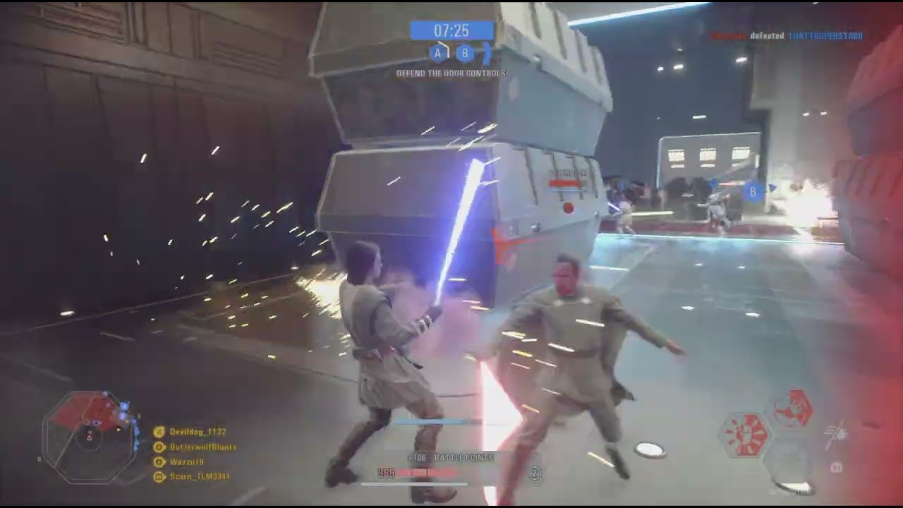 Anakin showing why he's the chosen 1