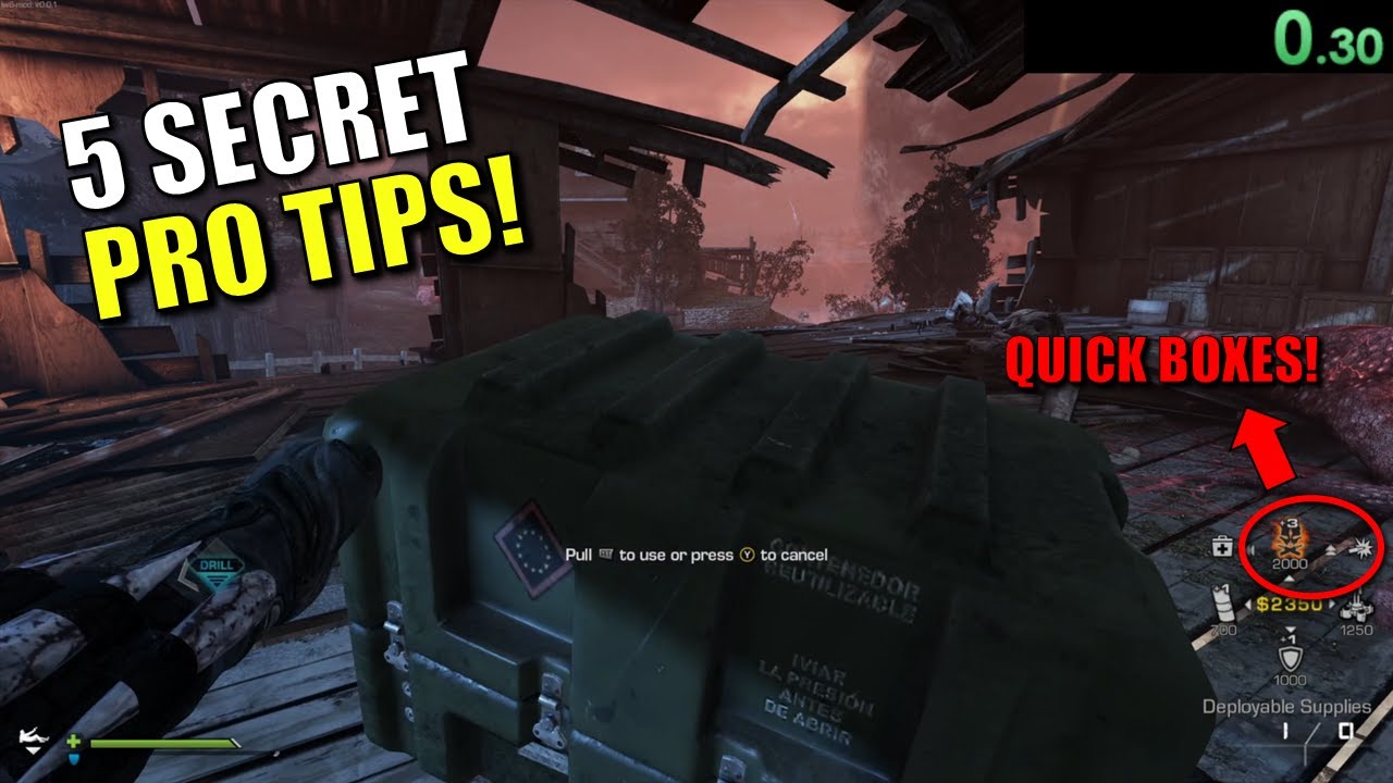 5 Pro Tips Extinction - Call of Duty Ghost
