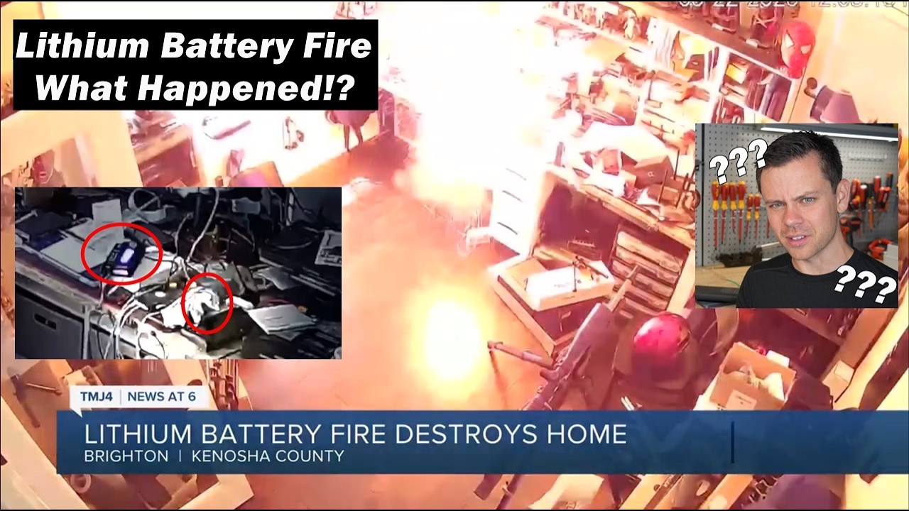 Lithium Battery House Fire: What Went Wrong? Who is to Blame?!