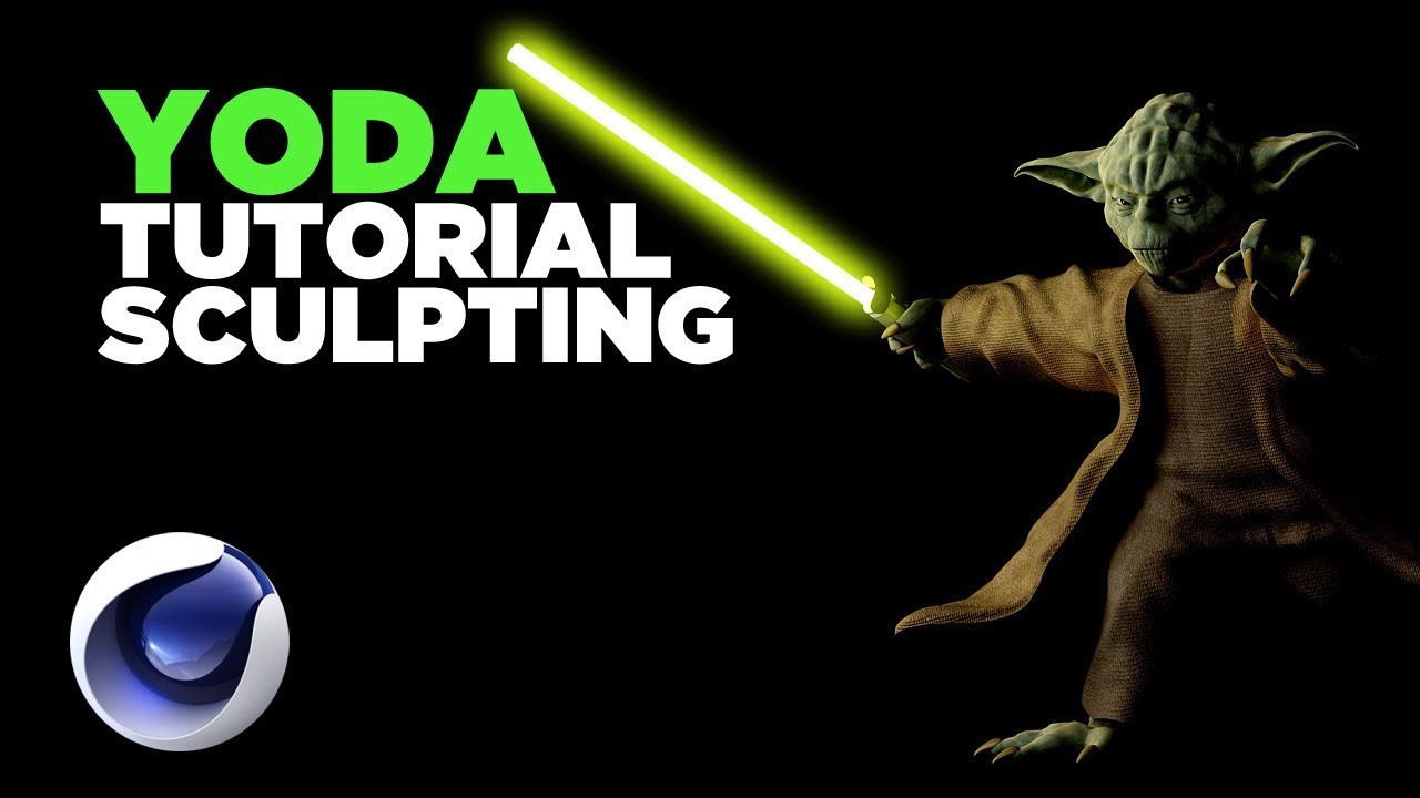 yoda sculpting cinema 4d