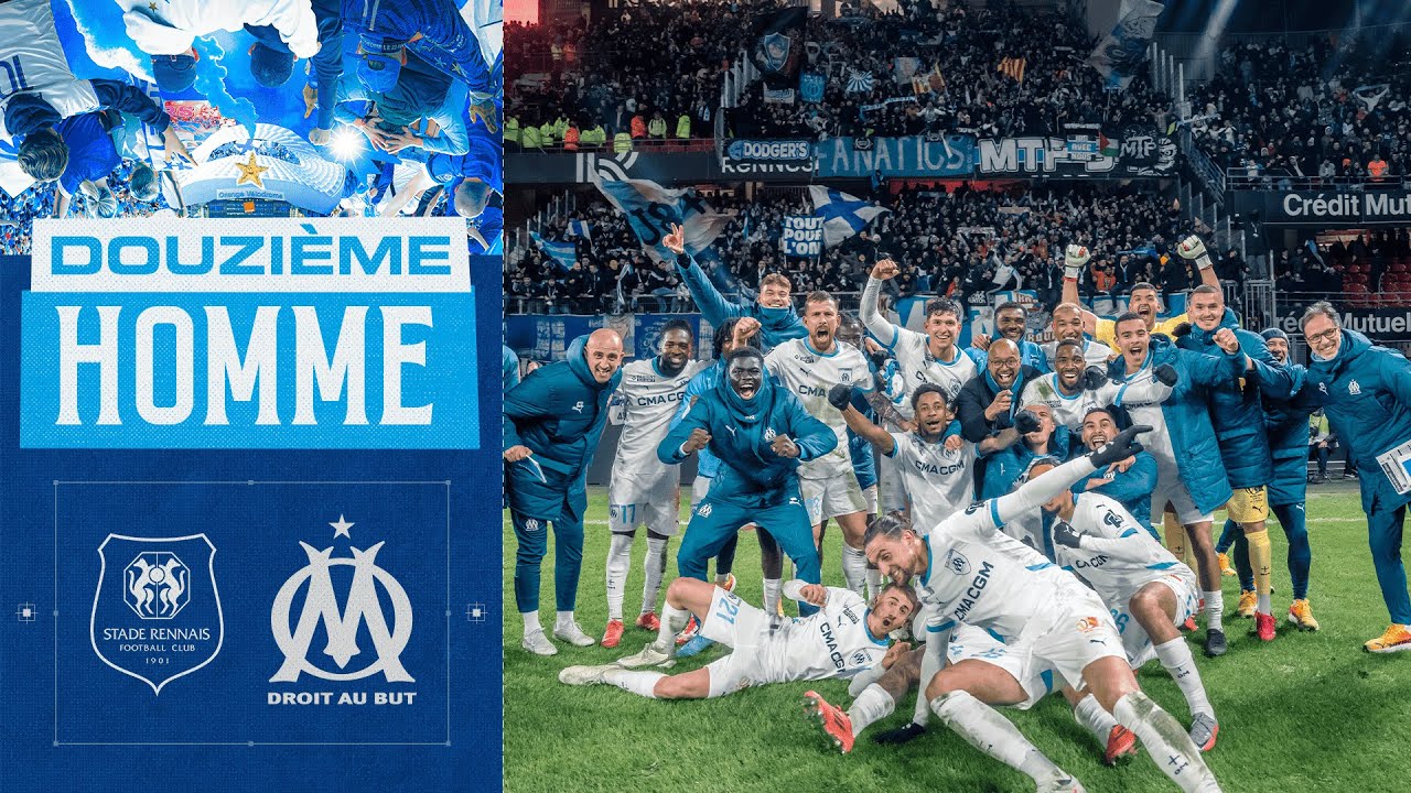 Le 12ème hOMme 📢 l Rennes 🆚 OM 🗣️