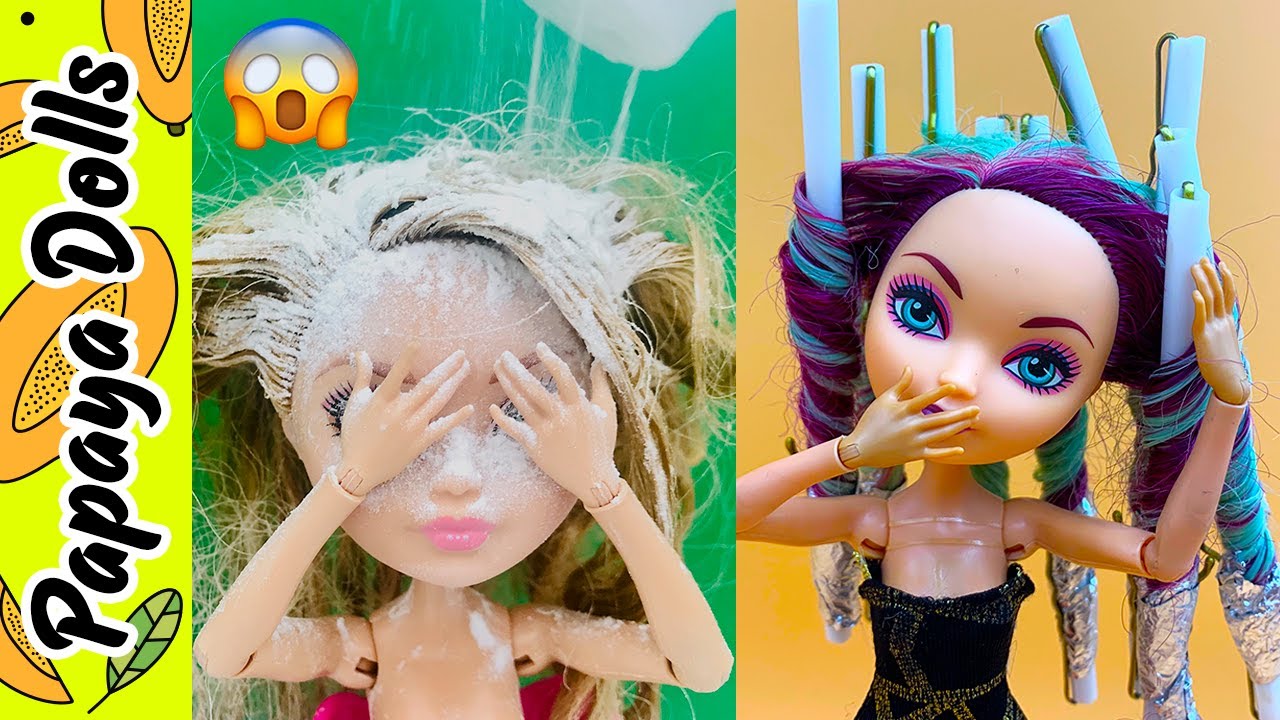 Dolls Hairstyles ❤️ Amazing Barbie and Monster Dolls Hair Transformation ❤️