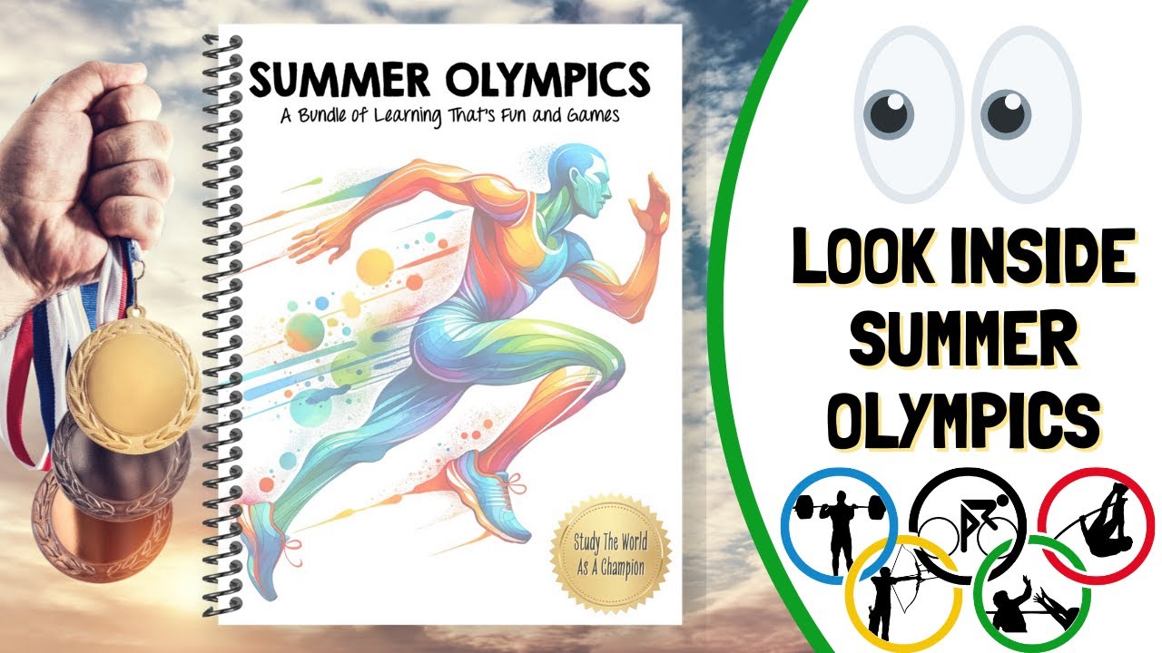 Look Inside: Summer Olympics | A Bundle of Learning that's Fun & Games
