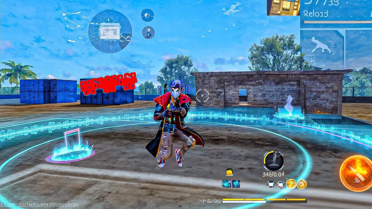 ff mobile pro player gameplay in poco x 6 pro 📲⏳