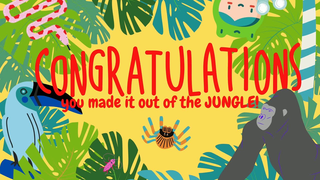 Jungle Animals in English + Sounds 🐍 | Kids ESL Vocabulary (Repeat After Me)