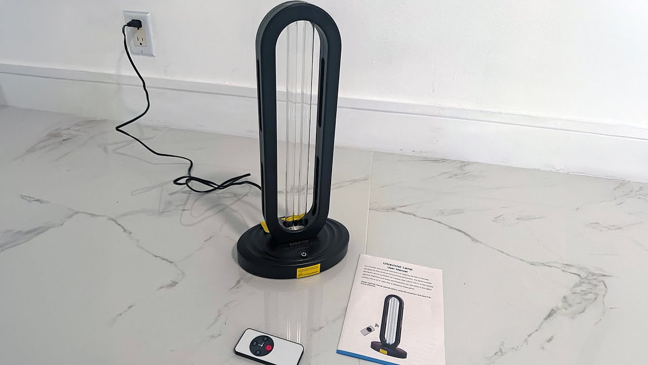 UV Light Sanitizer with Ozone 15 MIN AIR QUALITY TEST