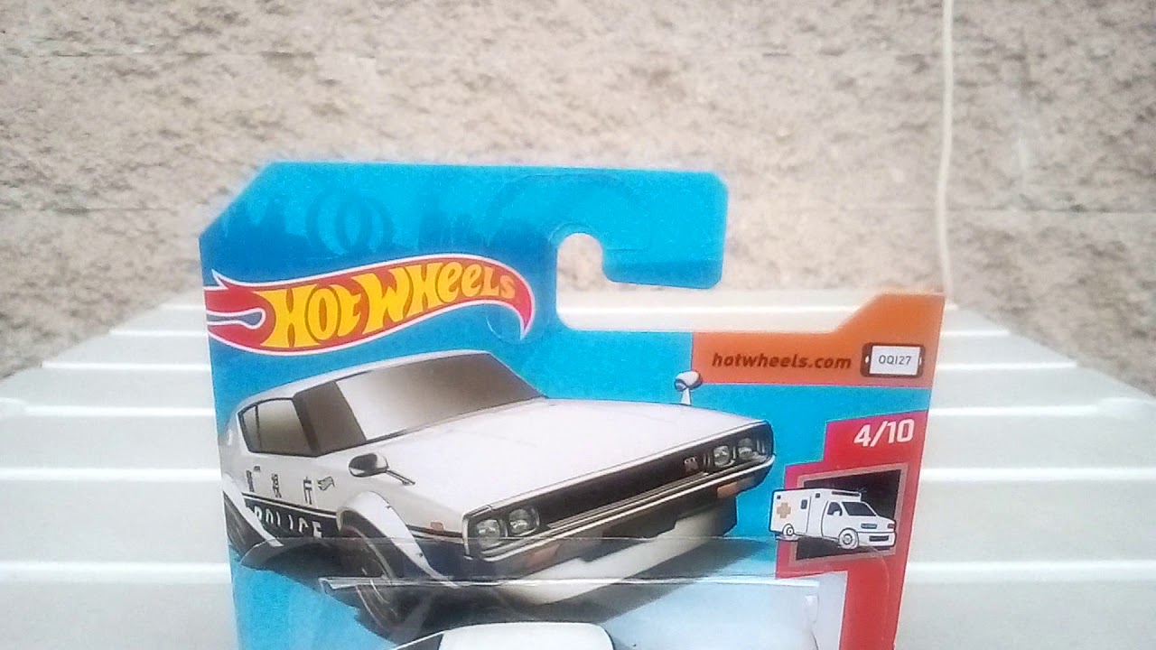 HOT WHEELS NISSAN SKYLINE 2000 GT-R JAPAN POLICE POLIZIA GIAPPONESE HW RESCUE 2019