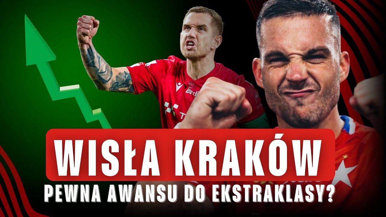 KTO AWANSUJE DO EKSTRAKLASY? | WISŁA KRAKÓW PEWNA AWANSU? | ANALIZA PRZED WIOSNĄ W 1. LIDZE