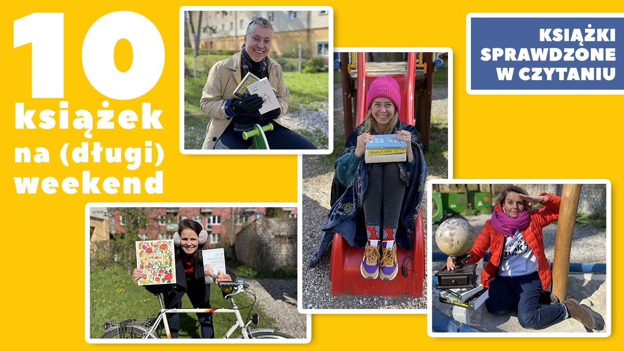10 książek na długi weekend! Polecają twórcy Big Book Cafe & Festival