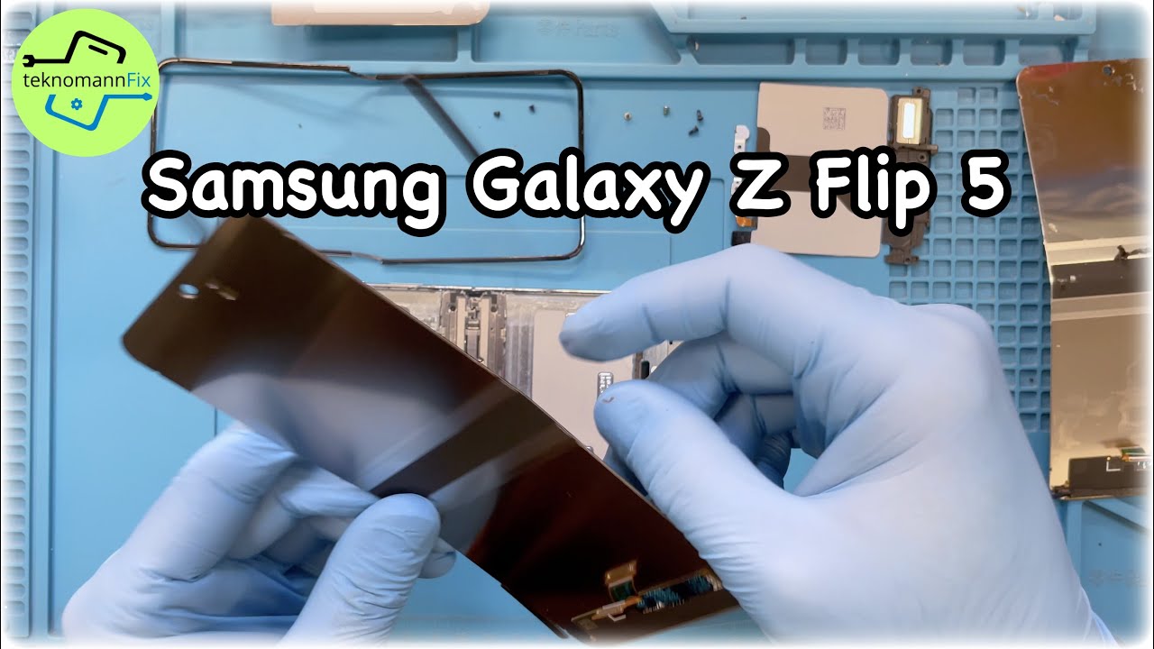 Замена экрана Samsung Galaxy Flip Z 5 #samsung #galaxy #repair #zflip5