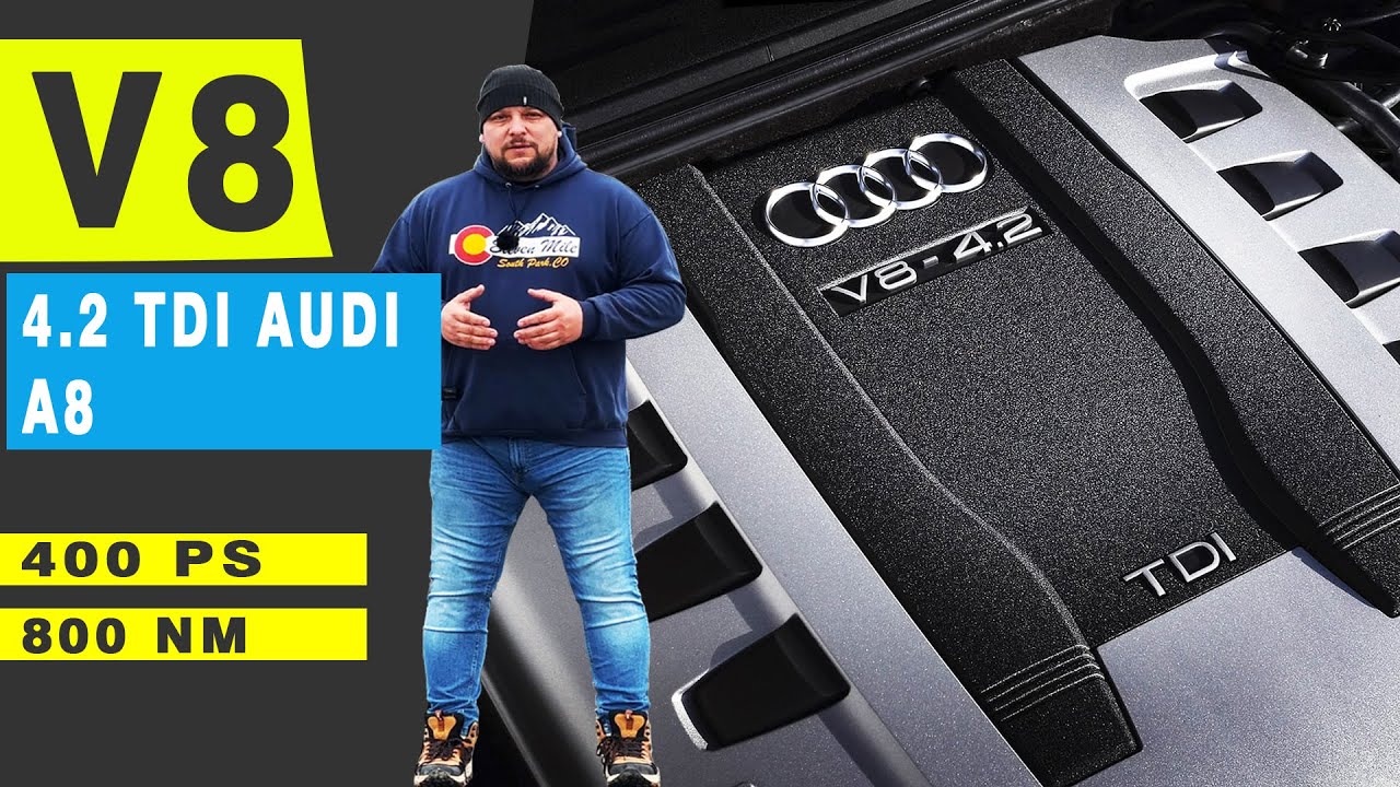 AUDI A8 4.2 TDI V8 QUATTRO - dnes už dostupná dálniční stíhačka