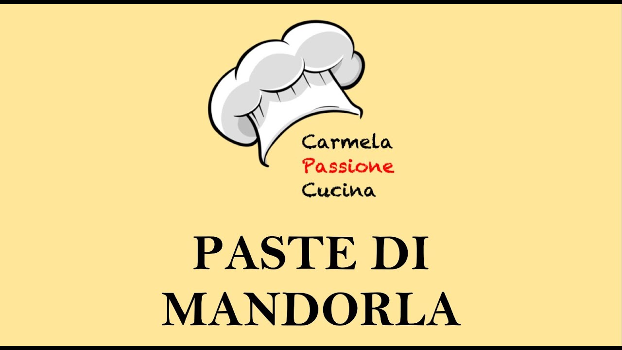 Paste Di Mandorla - Quarta ricetta