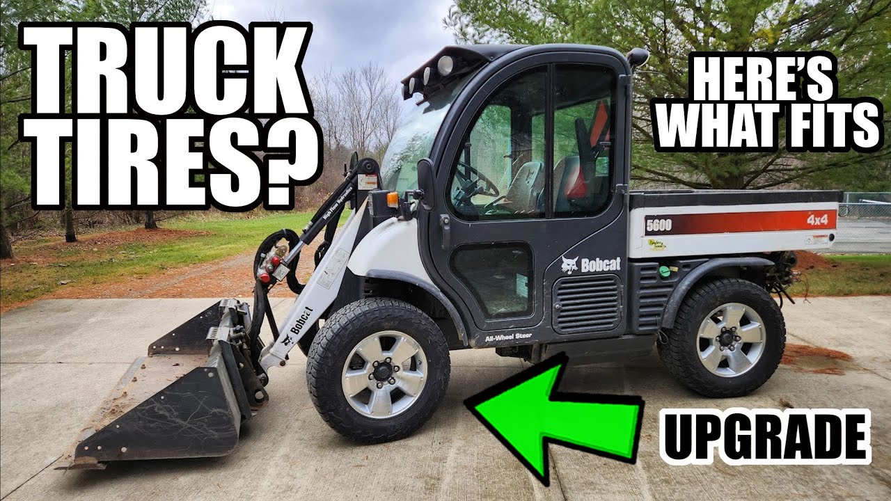 Грузовые шины для Bobcat Toolcat 5600: руководство по установке и тест производительности