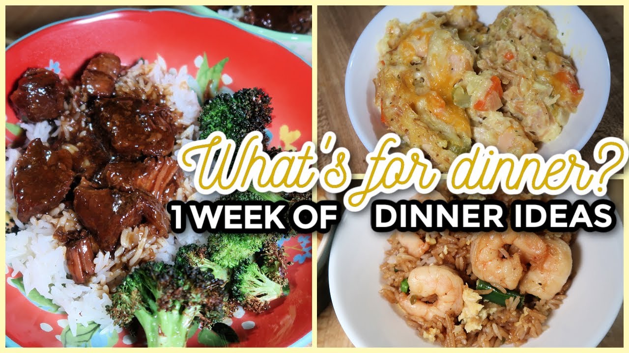 WHAT'S FOR DINNER? #294 | 7 Real-Life Family Meal Ideas