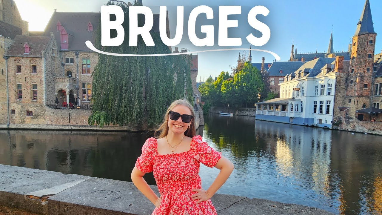 BRUGES na BÉLGICA:  A Cidade dos Contos de Fadas |  Bate e Volta de Bruxelas!