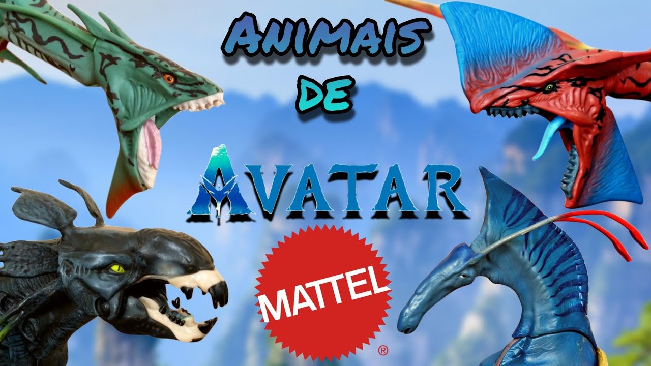 Coleção Animais de AVATAR da Mattel!!!