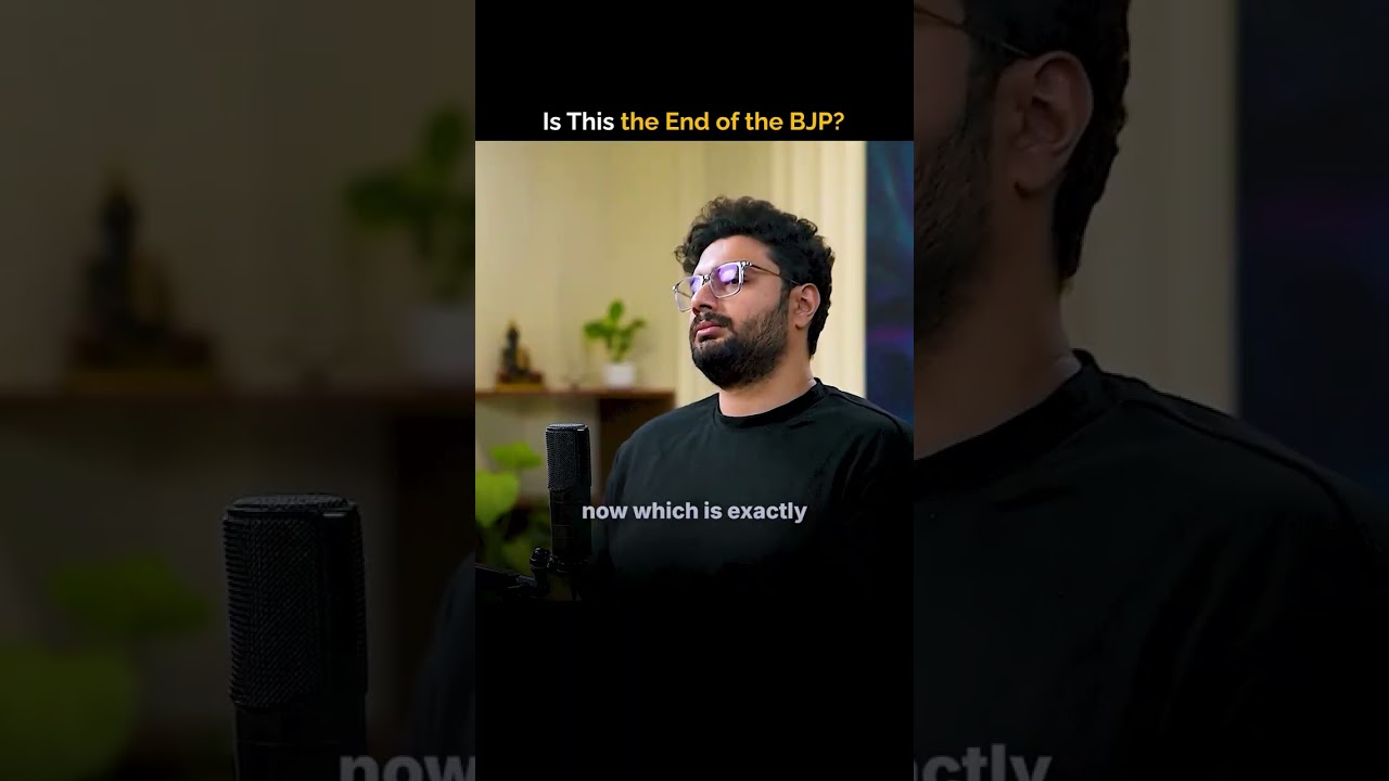 Is This the End of the BJP? 👀 #BJP #IndianPolitics #Politics