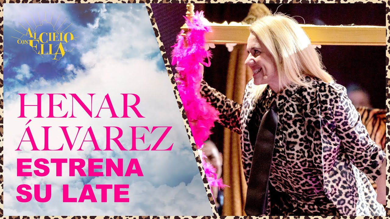 La espectacular entrada de Henar Álvarez en su propio late show | Al Cielo Con Ella