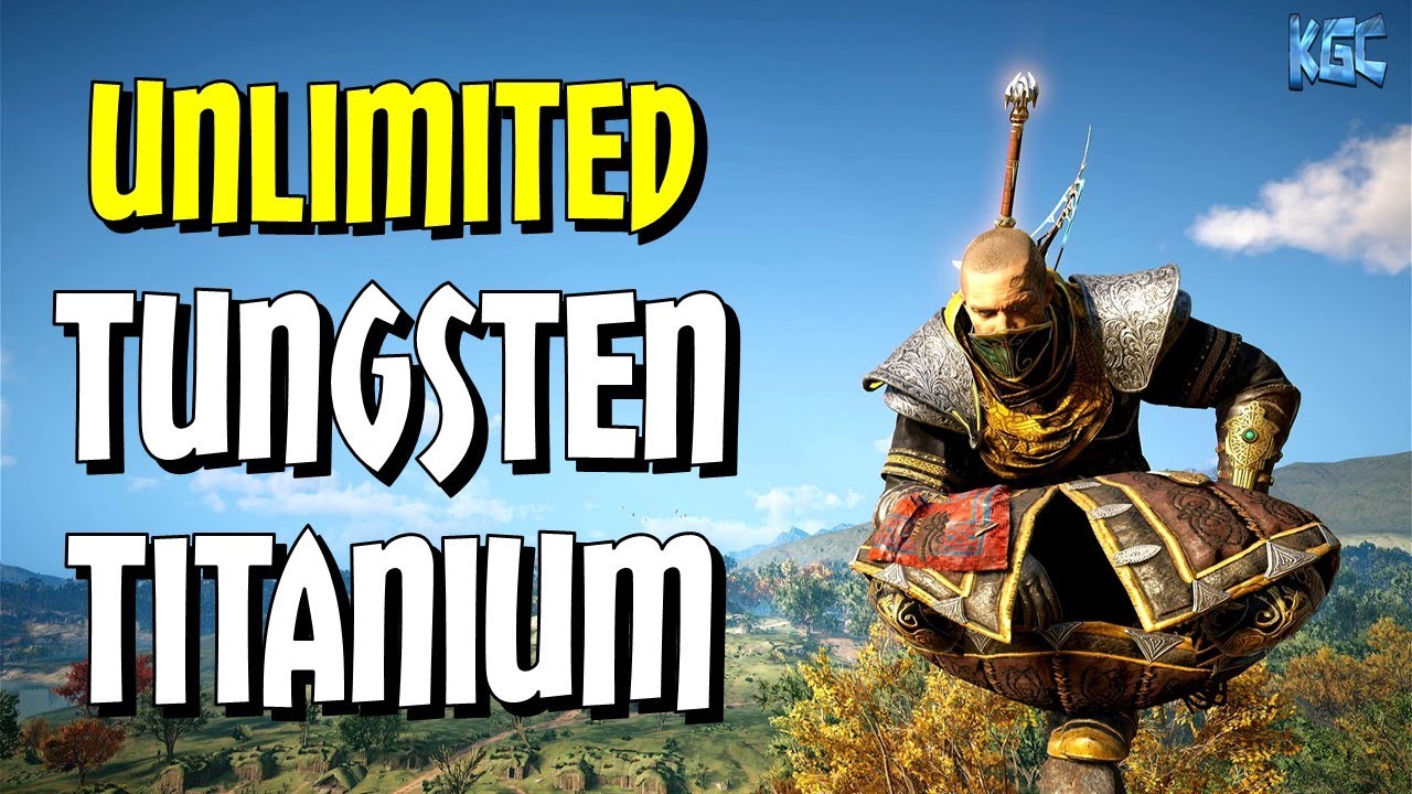 AC Valhalla 1.6.0 Glitch - Glowecestre Unlimited TUNGSTEN ingot & TITANIUM FARM - Still Working