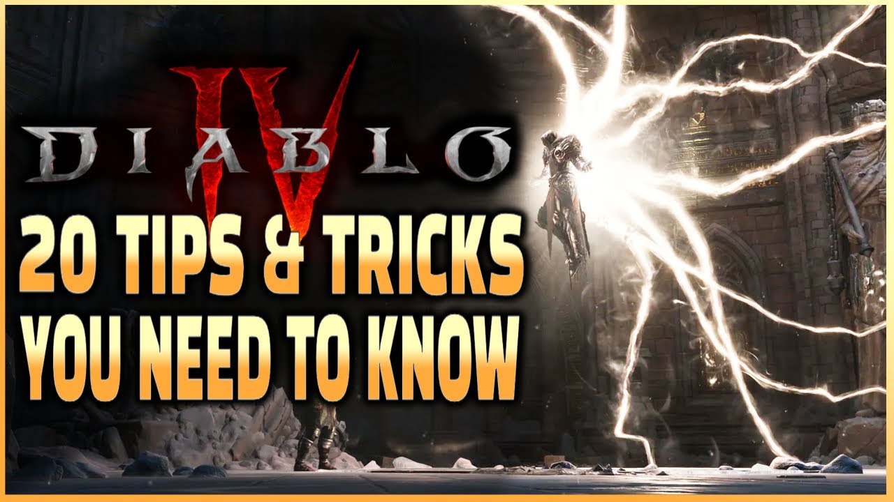 Diablo 4 : 20 Tips & Tricks You Need To Know From Beginner To Pro!