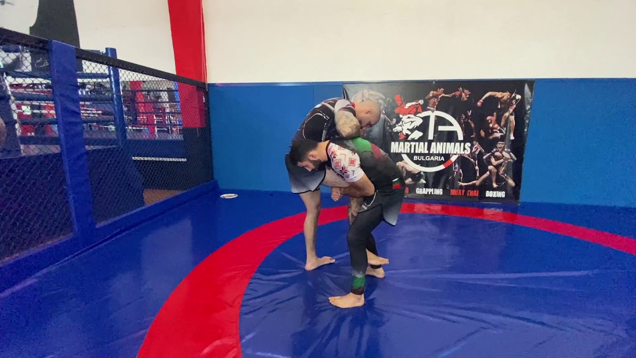 Уроци по Граплинг и БЖЖ #4 - Събаряне с влизане в един крак / Single leg Takedown