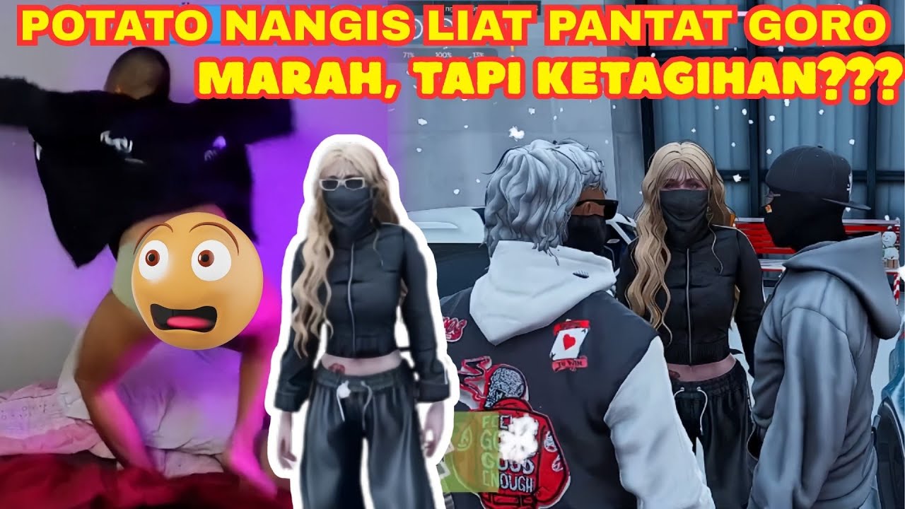 MATA POTATO TERNODAI CELANA DALAM GORO 😭😭 | SAMPE NANGIS TAPI MAU LAGI #trending GTA 5 ROLEPLAY