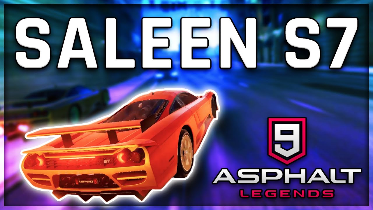 Asphalt 9 - SALEEN S7 GOLD MAX REVIEW