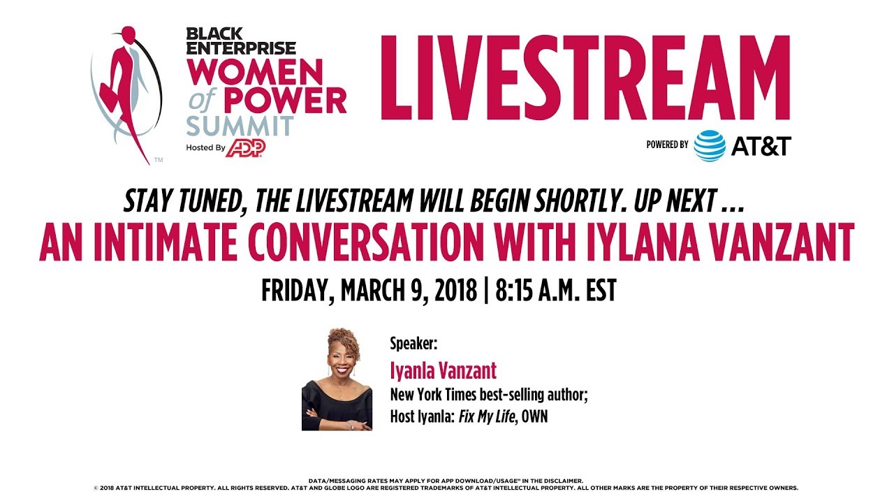 An Intimate Conversation with Iyanla Vanzant
