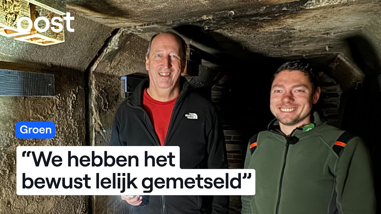 Bert en Theo maakten een kelder speciaal voor vleermuizen | Oost