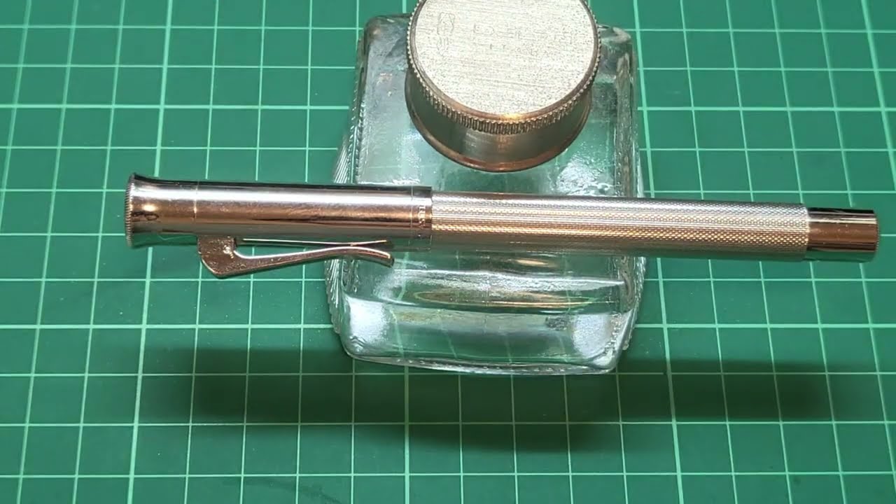墨水筆介紹107：Graf von Faber-Castell Guilloche (Rhodium)