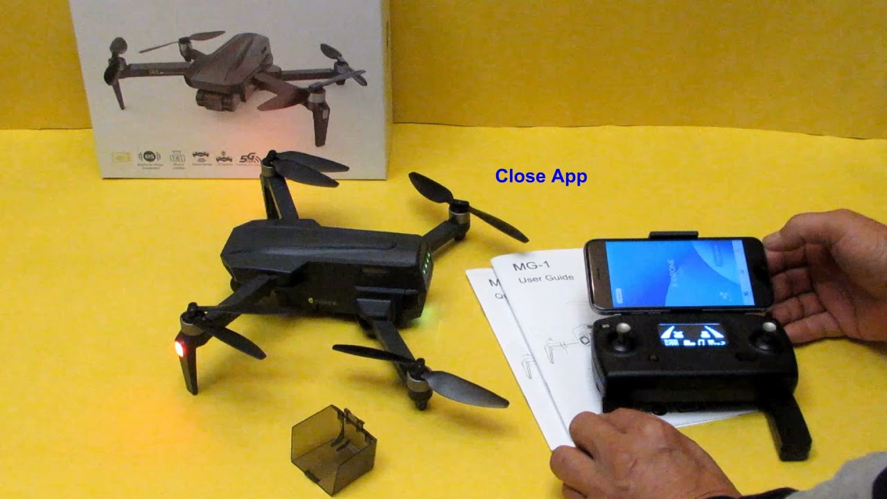 MJX MG-1 GPS 2-Axis Gimbal 4K-Video Brushless Drone &ndash; First Flight Review !